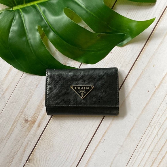 Prada Handbags - Prada Saffiano leather key holder